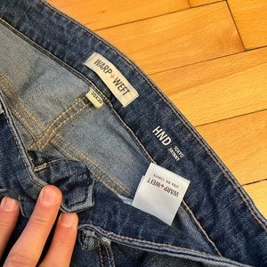 Warp + Weft Tokyo Skinny Blue Jeans (Zion)